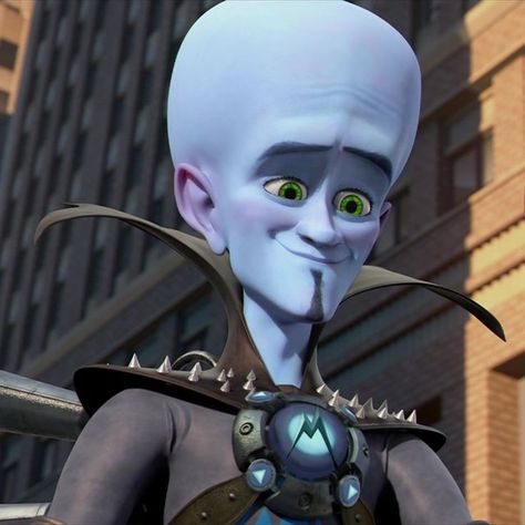 Megamind And Metro Man, Smash Or Pass Disney, Mega Mind, Blue Cartoon Character, Fictional Character Crush, Prince Of Egypt, Smash Or Pass, Cameron Monaghan, Computer Animation