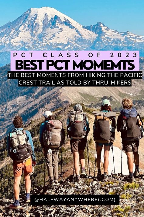 The best moments from Pacific Crest Trail thru-hikes from the PCT Class of 2023 - from summiting mountains to trail magic and new friends. Pacific Coast Trail, Perseid Meteor Shower, Mount Whitney, Gear List, Thru Hiking, Pacific Crest Trail, Go To Sleep, New Friends, Beautiful Views