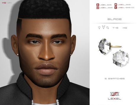 Sims 4 Male Stud Earrings Cc, Sims 4 Men Earrings Cc, Sims 4 Men Earrings, Sims 4 Cc Male Ear Piercings, Sims 4 Earrings Cc Male, Sims 4 Cc Male Piercings, Male Accessories Sims 4 Cc, Sims 4 Male Earrings, Sims 4 Cc Male Accessories