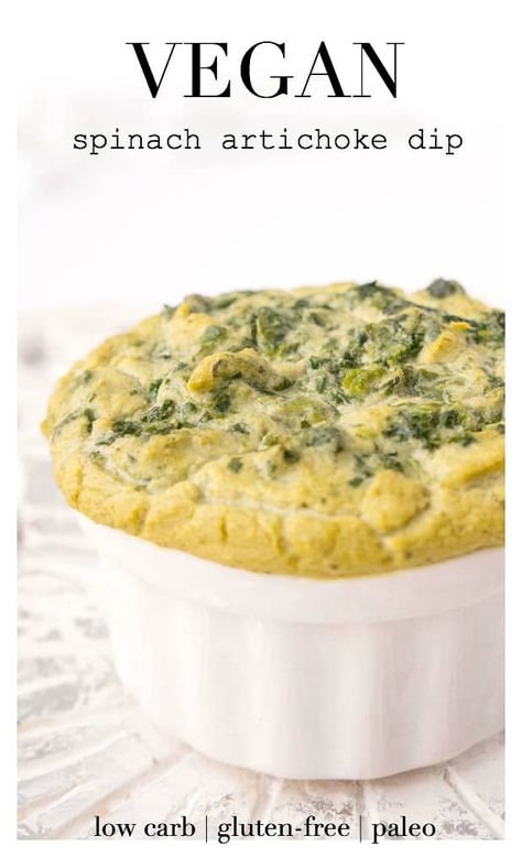 Vegan Week, Vegan Spinach Artichoke Dip, Vegan Apps, Vegan Appetizers Recipes, Spinach And Artichoke Dip, Vegan Spinach, Vegan Party Food, Vegan Sauces, Spinach Artichoke Dip