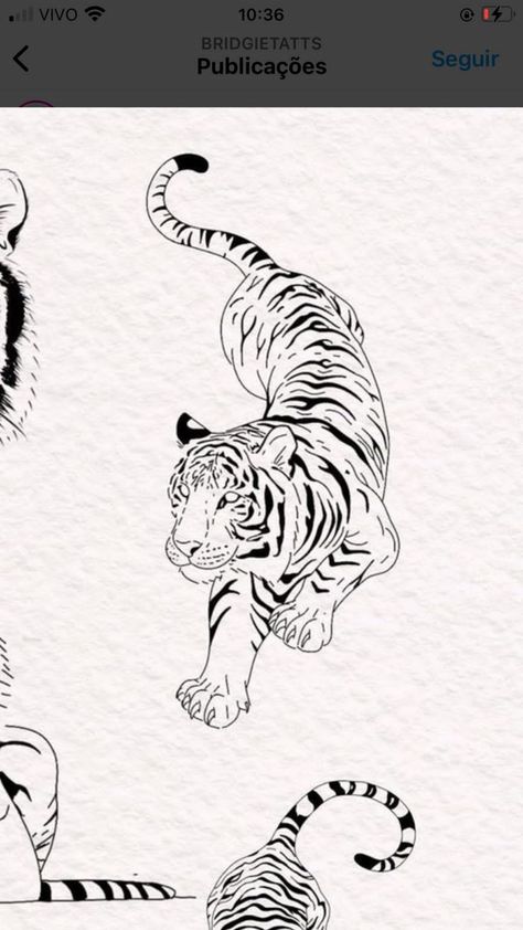 Modern Tiger Tattoo, Tiger Tattoo Dainty, Simple Tiger Tattoo Outline, Elegant Tiger Tattoo, Tiger Arm Tattoo Woman, Tiger Leg Tattoo For Women, Tiger Design Tattoo, Shoulder Tiger Tattoo, Animal Leg Tattoos