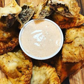 Chef Benji: Boudin Empanadas with a Creole Aioli Dipping Sauce... Cajun Boudin Recipe, Boudin Recipes, Boudin Dip, Boudin Recipe, Boudain Recipes, Boom Sauce, Boom Boom Sauce, Boudin Balls, Empanada Dough