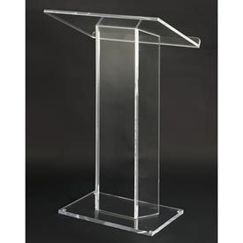 Large Top Clear Acrylic Lectern Acrylic Podium, Podium Design, Light Blue Wedding, Lectures Hall, Church Stage, School Furniture, Acrylic Designs, Acrylic Display, Commercial Furniture