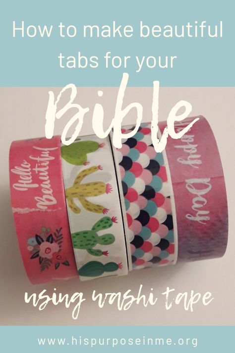 Bible Index Tabs Diy, Diy Book Tabs Ideas, How To Make Bible Tabs With Cricut, Diy Bible Tabs Ideas Free Printable, Washi Tape Bible Tabs Diy, Diy Tabs For Notebooks, Journal Tabs Diy, How To Make Tabs For Journals, Prayer Bible Tab Ideas