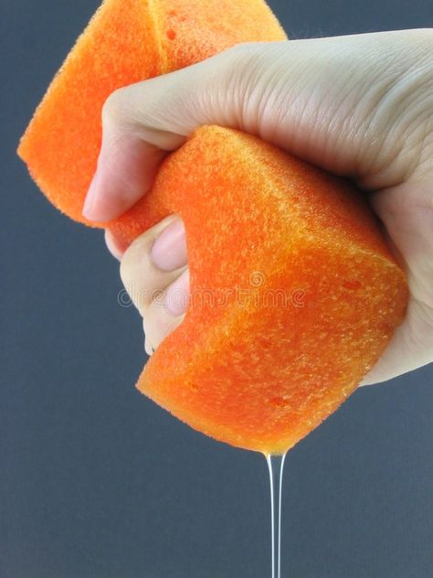 Squeeze It. A hand squeezing water out from a wet orange sponge , #Ad, #squeezing, #hand, #Squeeze, #water, #sponge #ad Sponge Squeezing, Highlighter Art, Map Collage, Data Map, Sponge Painting, Collage Making, Birthday List, Peach Rings, Gummy Candy