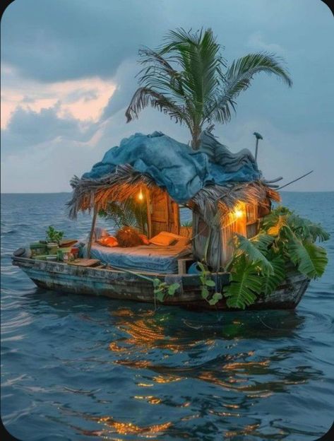 Getaway Aesthetic, House In The Forest, Nature Home, Floating House, Fantasy House, Island Getaway, Forest House, Urban Life, Camping Experience