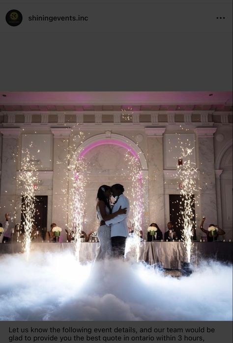 Wedding Fog Machine, Fog Machine Wedding, Glamorous Centerpieces, Dance Floor Wedding, White Wedding Theme, Pinterest Wedding, Fog Machine, Arab Wedding, Cinderella Wedding