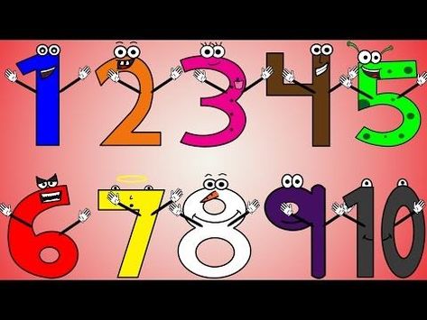 Counting Numbers Song For Kids - YouTube Alphabet Lesson Plans, Prek Centers, Educational Youtube Channels, Number Song, Counting Songs, Number Crafts, Kindergarten Songs, Kindergarten Math Games, Kids Singing