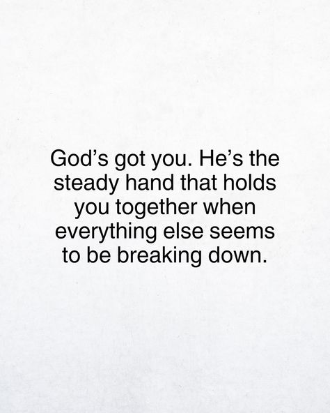 God shows me He’s got me in every whisper of comfort, every promise of peace, and every moment He turns my struggles into testimony 💯 Comment “Amen” if you agree. ➡️ Follow Jesus ✝️ See page: @_christianrobbins for more godly inspiration. #Jesus #God #Love #Bible #Faith #Christian #Trending God Got You, Gods Got Me Quotes, God Help Me Quotes, Godly Inspiration, Love Bible, God Love, Faith Christian, God Help Me, Christian Girl