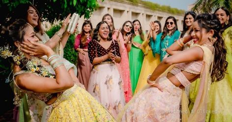 10 Ladies Sangeet Songs To Get You & Your Girls Groovin' Sangeet Songs, Ladies Sangeet, Sister Of The Groom, Sangeet Outfit, Wedding Playlist, Bride Sister, Lgbtq Wedding, Wedding Entertainment, Punjabi Wedding