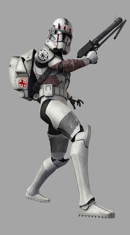 Clone Medic, Arc Trooper, Clone Wars Art, Star Wars Character, Star Wars Trooper, Star Wars Characters Pictures, Star Wars Vehicles, Clone Troopers, Star Wars Concept Art