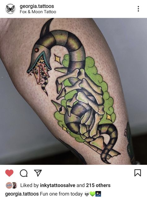 Sand Worm Tattoo, Worm Tattoo, Sand Worm, Beetlejuice, Tattoos