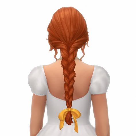 The Sims 4 Braids Maxis Match, Sims 4 Cc Maxis Match Hair Long Braid, Sims 4 Braided Ponytail Cc, Sims 4 Cc Maxis Match Hair Braid, Sims 4 Cc Long Braid, Sims 4 Shrek Cc, Sims 4 Ginger Hair Cc, Sims 4 Cc Braided Hair Maxis Match, Sims 4 Long Braid