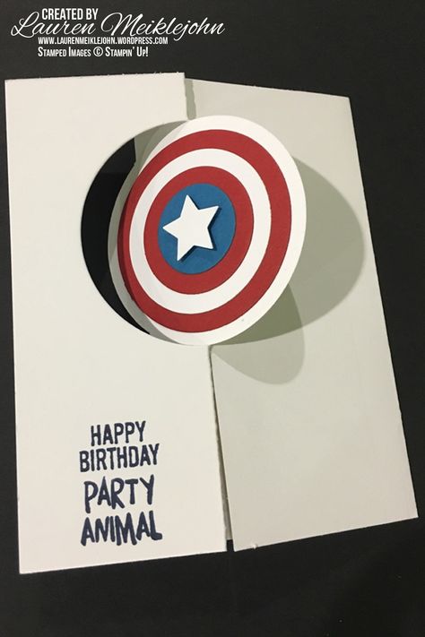 Captain America vs Iron Man Card... #marvel #captainamericacivilwar Marvel Cards Birthday, Marvel Birthday Card Ideas, Captain America Vs Iron Man, Circle Windows, Iron Man Vs Captain America, Avengers Crafts, Diy Birthday Cards, Iron Man Birthday, Captain America Birthday