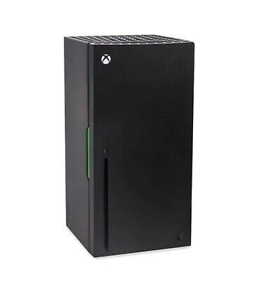 (eBay) Xbox Series X Mini Fridge - UK Plug - Brand New - Ready to Ship in hand ✋✅ Top Of Fridge, Refrigerator Dimensions, Countertop Shelf, Fridge Accessories, Plastic Industry, Mini Fridges, Can Storage, Door Shelves, Lighting Logo