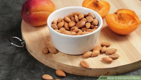 How to Eat Apricot Seeds: 8 Steps (with Pictures) - wikiHow Apricot Seeds Benefits, Seeds Benefits, Apricot Seeds, Low Blood Pressure, Apricot Kernels, Body Pain, European Food, Health And Beauty Tips, Food Safety