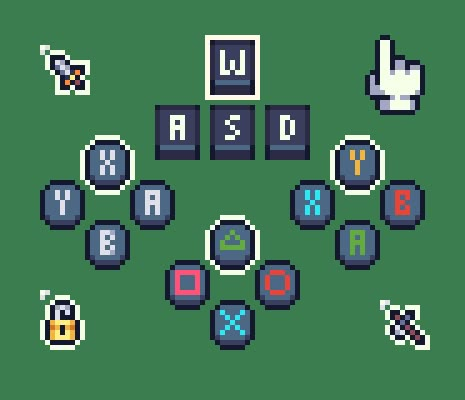 Laboratory Color Palette, 16 X 16 Pixel Art, Pixel Art Side Scroller, Pepsi Pixel Art, 32 Bit Pixel Art, Pixel Art Characters 16x16, Pixel Button, Pixel Art Words, Game Sprites