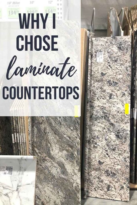 There's more to this trendy countertop than just being budget friendly. Find out why laminate countertops are making a comeback and how to use them in your home. Quotes Wallpaper Black, Installing Laminate Countertops, Light Fixtures Diy, Glam Powder Room, French Glass Doors, Cultured Marble Countertops, Cost Of Countertops, Diy Built Ins, Diy Benches