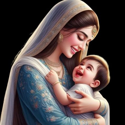 Mother Son Cartoon Images, Mom With Son Aesthetic, Mother Son Pics, Mother And Son Aesthetic, Mother And Child Images, Mother Son Poses, Mother's Pic, Mother Son Photos, Guru Nanak Photo