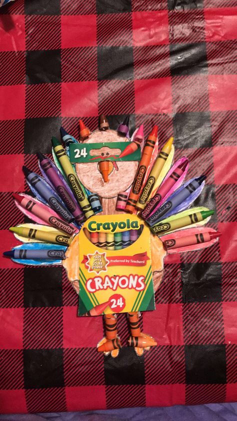 Turkey Disguise Project Crayon, Decorating Turkey Project For School, Disguise A Turkey For Boys, Turkey Class Project, Cover The Turkey Project, Turkey Trouble Disguise Ideas, School Turkey Project Disguise, Kindergarten Turkey Disguise, Dress Up Turkey School Project