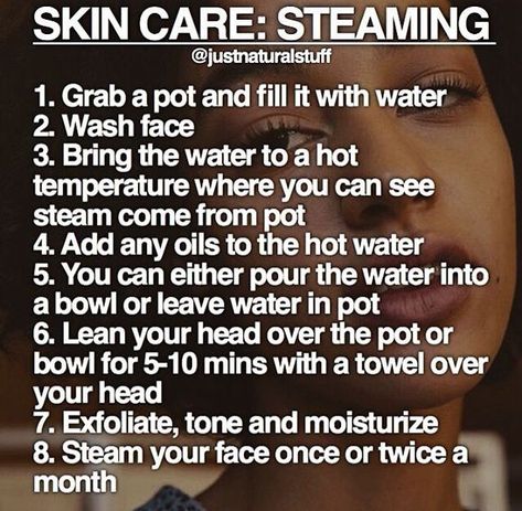 Steaming Your Face, Face Steaming, Face Mapping Acne, Healthy Face, Pampering Routine, Face Mapping, Facial Steaming, Face Care Routine, Healthy Skin Tips