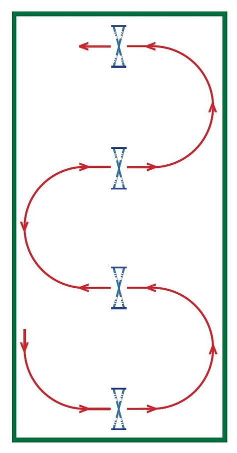 Exercise #1: Serpentine over Jumps  Love this one!! Much teamwork needed! Equestrian Jumping Exercises, Horse Jumping Exercises, Riding Ideas, Jumping Exercises, Horse Training Exercises, Horse Lessons, Dressage Training, Horse Exercises, Horse Riding Tips