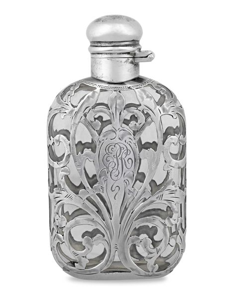 Buy Rare Antiques Online | M.S. Rau Antiques (Page 43) Silver Flask, Silver Rings With Stones, Antique Perfume Bottles, Antique Gift, Antique Perfume, Antique Bottles, Hip Flask, Cow Boy, Antique Glass