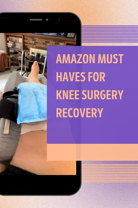 Your recovery will be so much more comfortable with these items Knee Scope Surgery Recovery, Care Package For Knee Surgery Recovery, Total Knee Recovery, Knee Replacement Gift Basket, Knee Replacement Care Package, Acl And Meniscus Surgery Recovery, Preparing For Knee Replacement Surgery, Post Knee Surgery Care Package, Acl Recovery Gifts