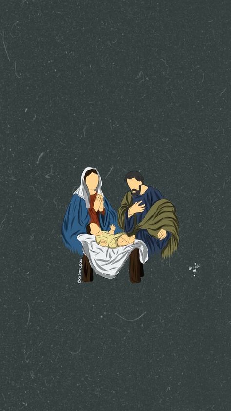 Merry Christmas Jesus Wallpaper, Catholic Christmas Wallpaper, Roman Catholic Art, Christian Illustration, Catholic Wallpaper, Catholic Pictures, Jesus Christ Painting, Jesus Artwork, Jesus Christ Art