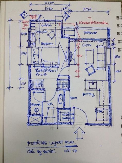 [𝑺𝒂𝒗𝒆 & 𝑭𝒐𝒍𝒍𝒐𝒘]~♡´･ᴗ･`♡ Floorplan Sketches, Furniture Layout Plan, Lamy Pen, Ugly Furniture, Apartment Furniture Layout, Sketch Plan, Architecture Drawing Plan, Layout Plan, Interior Design Plan