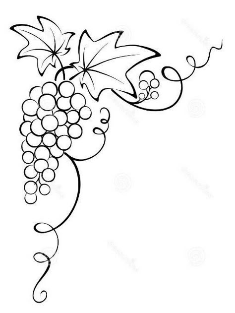 Grape Drawing, Vine Drawing, Recuerdos Primera Comunion Ideas, Bordados Tambour, Wall Stencil Patterns, Bottle Drawing, Wine Logo, Name Card Design, Glass Painting Designs