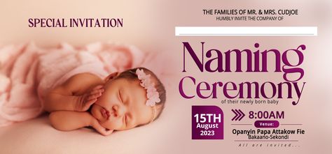 Naming Ceremony flyer Design Naming Ceremony Invitation Card Design, Naming Ceremony Invitation Card Template, Naming Ceremony Background, Naming Ceremony Flyer Design, Baby Dedication Invitation, Background Paper Free, Dedication Invitations, Naming Ceremony Invitation, Wedding Graphic Design