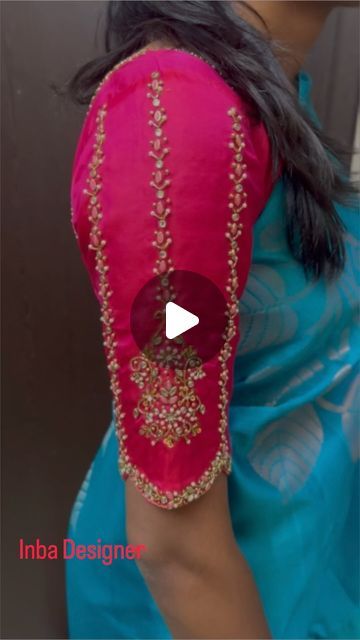 Stylish Blouse Design Unique Back, Fashion Song, Latest Bridal Blouse Designs, Traditional Weddings, Embroidered Designs, Kalamkari Saree, Viral Reels, Stylish Blouse Design, Designer Boutique