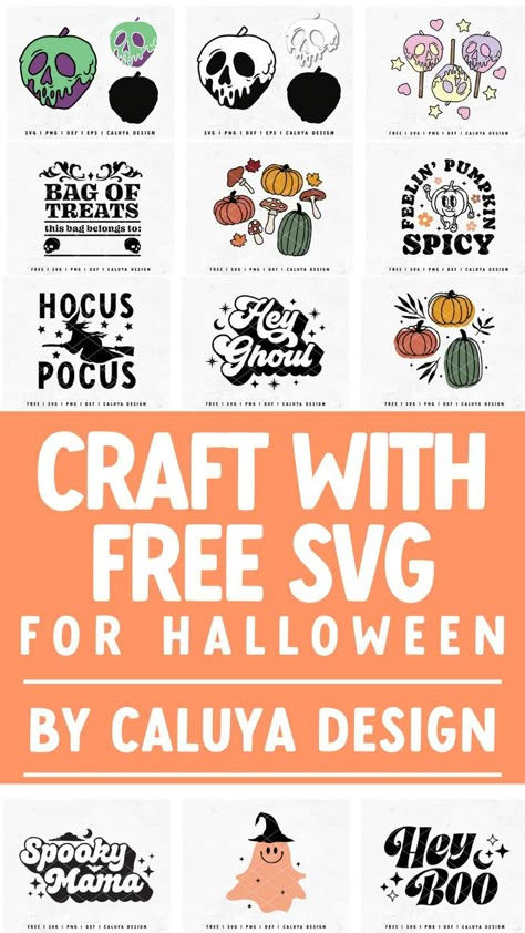 FREE HALLOWEEN SVG Svg Halloween Files, Halloween Town Svg Free, Halloween Cricut Projects Free, Free Halloween Cricut Designs, Halloween Nurse Svg Free, Funny Halloween Svg Free, Free Halloween Cricut Svg Files, Free Decals For Cricut, Cricut Maker Halloween Projects