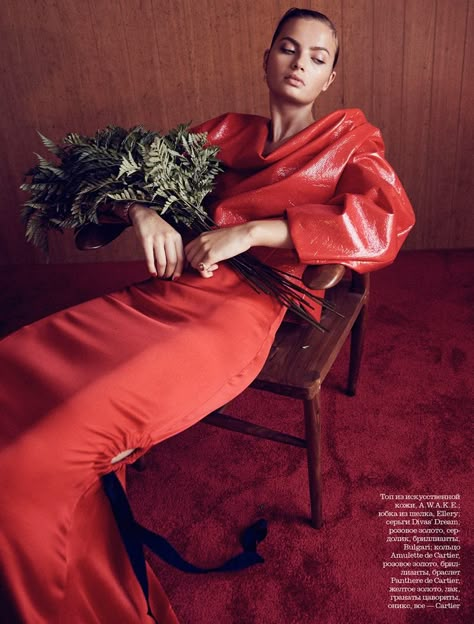 Moa Aberg for Elle Russia December 2016 Holiday Fashion Editorial, Christmas Fashion Photography, Christmas Editorial, New Year Photoshoot, Christmas Shoot, Christmas Look, What Is Fashion, Christmas Style, Christmas Photoshoot