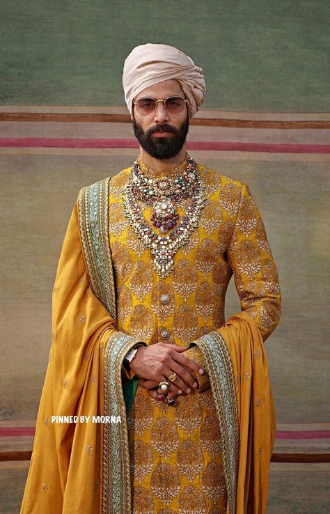 Sabyasachi Men, Sabyasachi Groom, Sabyasachi Sherwani, King Attire, Sabyasachi Menswear, Male Bride, Birthday Pug, Sabyasachi Collection, Blue Sherwani