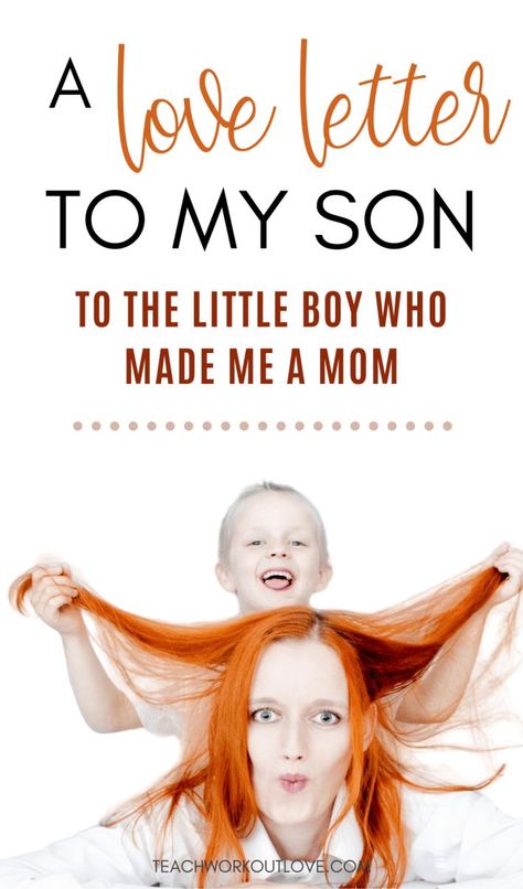 To The Little Boy Who Made Me A Mom - A Love Letter to my Son. A letter from a mother to her son, sharing the detailed love for her son. #momlife #letter #lettertomyson #love #baby A Letter To My Son, Letter To Son, Message To My Son, Letter To My Son, Letters To My Son, Love For Her, Parenting Inspiration, Son Quotes, To My Son