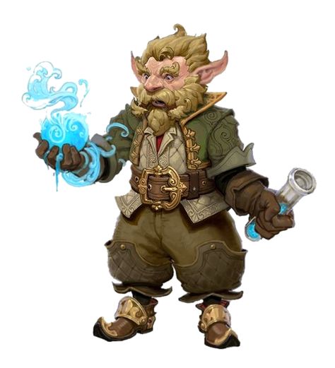 Male Gnome Wizard makes alchemical discovery - Pathfinder PFRPG DND D&D 3.5 5th ed d20 fantasy Rock Gnome Wizard, Forest Gnome Dnd Male, Gnome Artificer Male, Dnd Gnome Male, Gnome Wizard Dnd, Rock Gnome Dnd, Rock Gnomes, Gnome Artificer, Thri Kreen