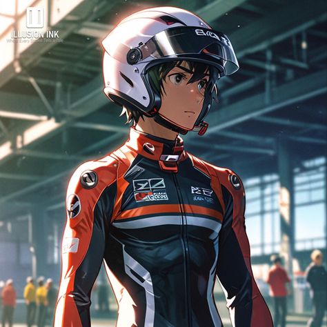 300 Anime Style Racer Male Character Reference | 8K,  on ArtStation at https://www.artstation.com/artwork/EzVGK4 Male Character Reference, Male Character, Character Reference, Photo Pose, Character Design References, Design Reference, Anime Style, Photo Poses, Character Design