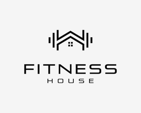 Gym Logos, Gym Mood, Crossfit Logo, Lifestyle Logo, Boutique Fitness Studio, House Gym, Logo Fitness, Fitness Boutique, House Logo Design