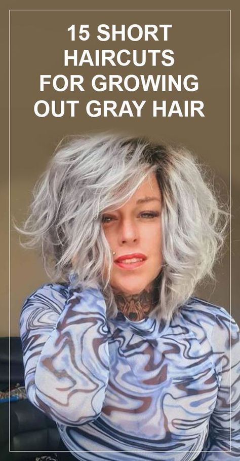 Dry Gray Hair, Gray Hair Hairstyles, Haircut Gray Hair, Grey Bob Hairstyles, Grow Your Hair Faster, Grey Hair Over 50, Growing Out Hair, Grey Bob, Haircuts Blonde