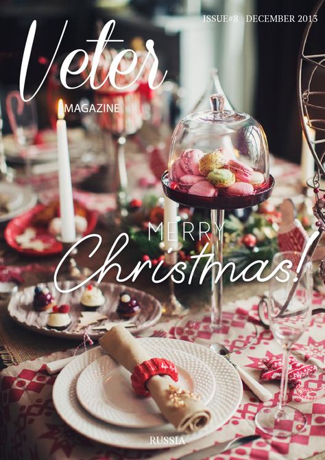 Veter Magazine December 2013 Christmas Still Life, Floral Tablescapes, Red Rice Recipe, Christmas Magazine, Magazine Cover Ideas, Greenville South Carolina, Red Rice, Magazine Cover Design, E Magazine