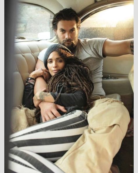 Jason Momoa Lisa Bonet, Lisa Bonet, Interracial Love, Andrew Lincoln, Famous Couples, Interracial Couples, Jason Momoa, Two People, Beautiful Couple