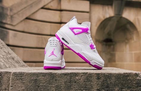 Where to Buy the Kids’ Air Jordan 4 Retro “Hyper Violet” – DTLR Graphic Tee Outfits, Exclusive Sneakers, Jordan 4 Retro, Air Jordan 4, Air Jordan 4 Retro, Boy Shoes, Tee Outfit, Jordan Retro, Nike Jordan