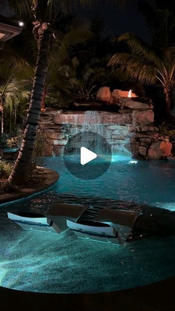 Lucas Lagoons on Instagram: "This South Florida Insane Pool shines bright at night. We create a jaw-dropping environment of recreation and relaxation that is 100% customized and unique to every client!
#insanepools #lucaslagoons #poolbuilder #pool #backyard" Insane Pools, Pool Backyard, Outdoor Paradise, Pool Builders, February 10, Aesthetic Backgrounds, South Florida, Outer Space, Shine Bright