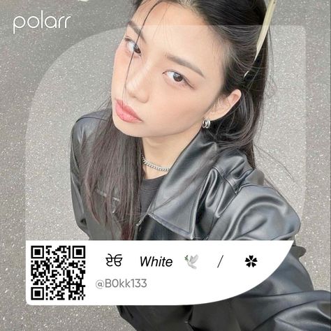 Snow App Filter Aesthetic, Polar Filters Code Aesthetic, White Polarr Code, Snow Filter Code, Polarr Filters Code Soft, Polar Qr Code, Polarr Filters Code Aesthetic, Polar Filter Code, Polar Filters Code