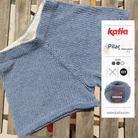 Shorts Pattern Free, Summer Knitting Patterns, Knitted Pants, Knitting Group, Shorts Pattern, Crochet Shorts, Knitting Needles Sizes, Denim Diy, Easy Knitting Patterns