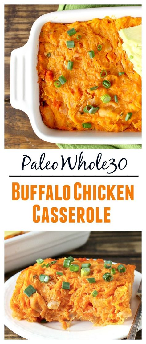 Paleo Buffalo Chicken Casserole, Paleo Buffalo Chicken, Healthy Chicken Casserole, Food Gluten Free, Buffalo Chicken Casserole, Dairy Free Low Carb, Casserole Easy, Healthy Casseroles, Chicken Meals