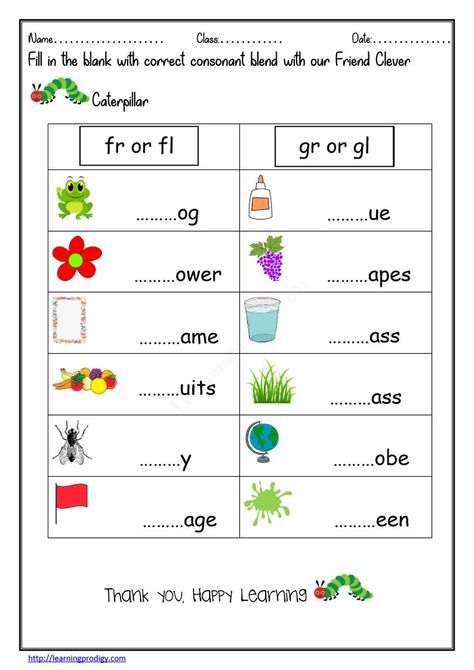 Blending worksheet for grade1. Easy blending worksheet for school children. Worksheet Grade 1, Consonant Blends Worksheets, Rhyming Words Worksheets, Preschool Charts, Alphabet Handwriting Practice, Kids Handwriting Practice, Blends Worksheets, Kindergarten Phonics Worksheets, Vowel Worksheets