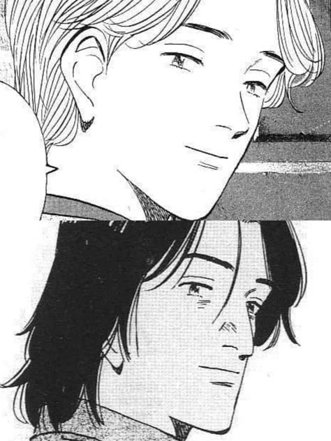 Johan and Tenma Johan And Tenma, Monster Anime Johan Art, Monster Anime Johan, Tenma Kenzo, Johann Liebert, Monster Naoki Urasawa, Johan Liebert Monster, Monster Johan Liebert, Dr Tenma